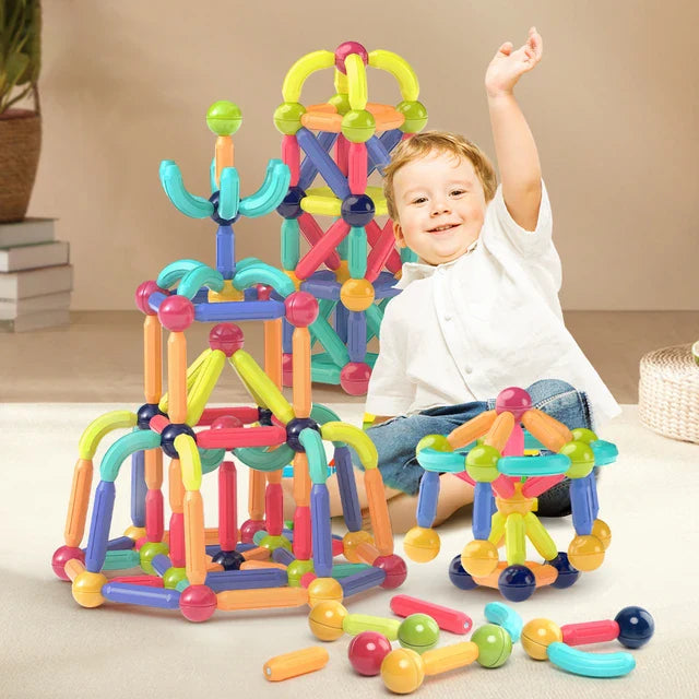 Magnetic Building Blocks For Kids Early Development Premium Quality